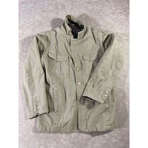 Zara Men’s Quilted Lined Tan & Brown Jacket